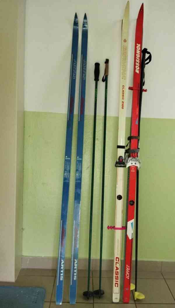 Běžky Artis 210 cm (nové), Germina 215 cm, Rossignol 205 cm  - foto 17