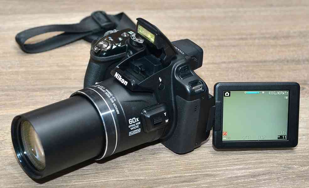 Nikon CoolPix P600 CMOS*60x op. ZOOM*Full HDV*WIFI - foto 5
