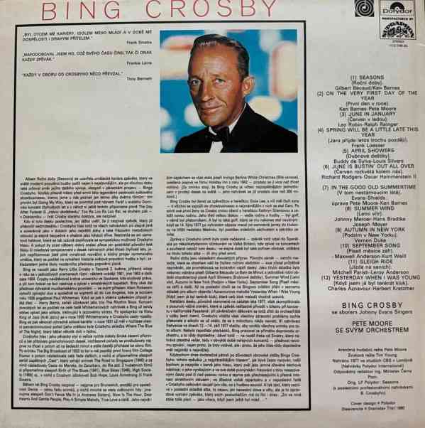 Bing Crosby – Seasons (LP) - foto 2