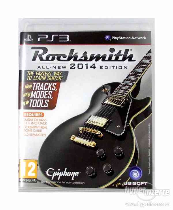 PS3 výukový prgram ROCKSMITH 2014 - hra na kytaru - foto 1