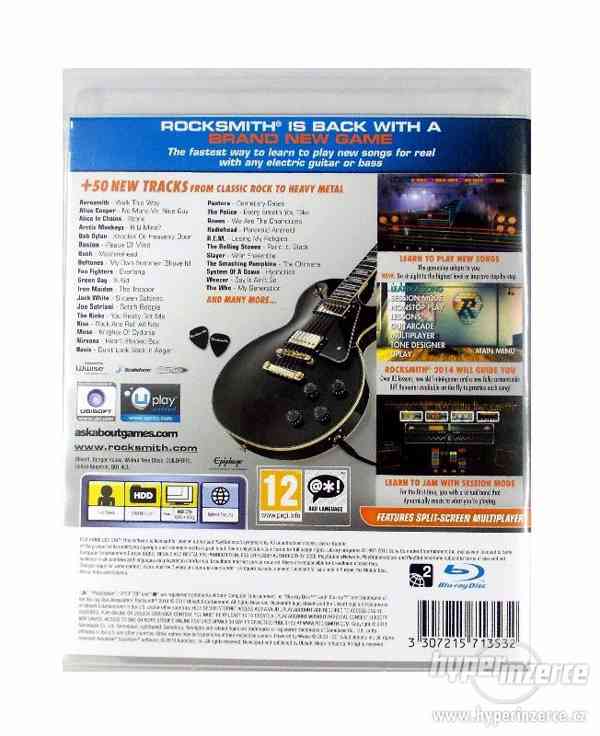 PS3 výukový prgram ROCKSMITH 2014 - hra na kytaru - foto 2