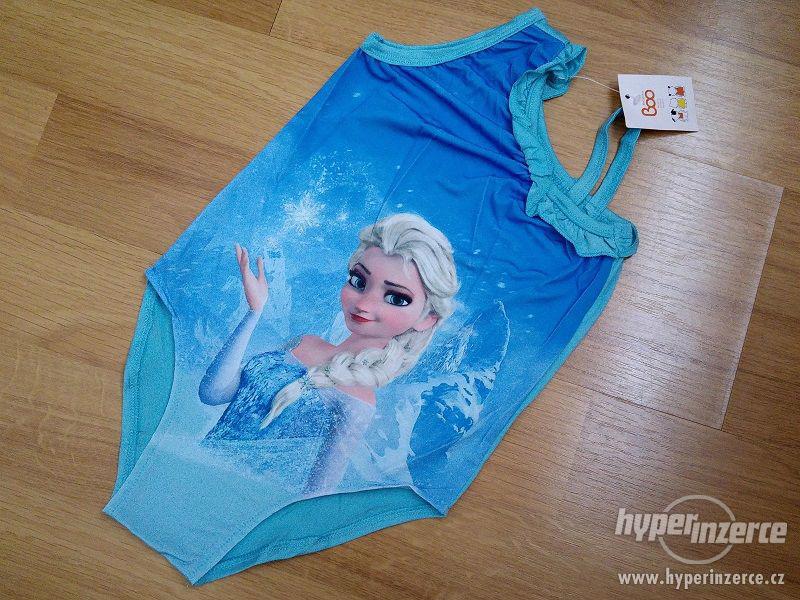 Ledové království - krásné dívčí plavky s motivem Elsa - foto 1