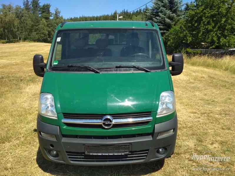 Opel Movano 2.5 6 rychl. 2 posuvné dveře, pěkný stav,3místné - foto 8
