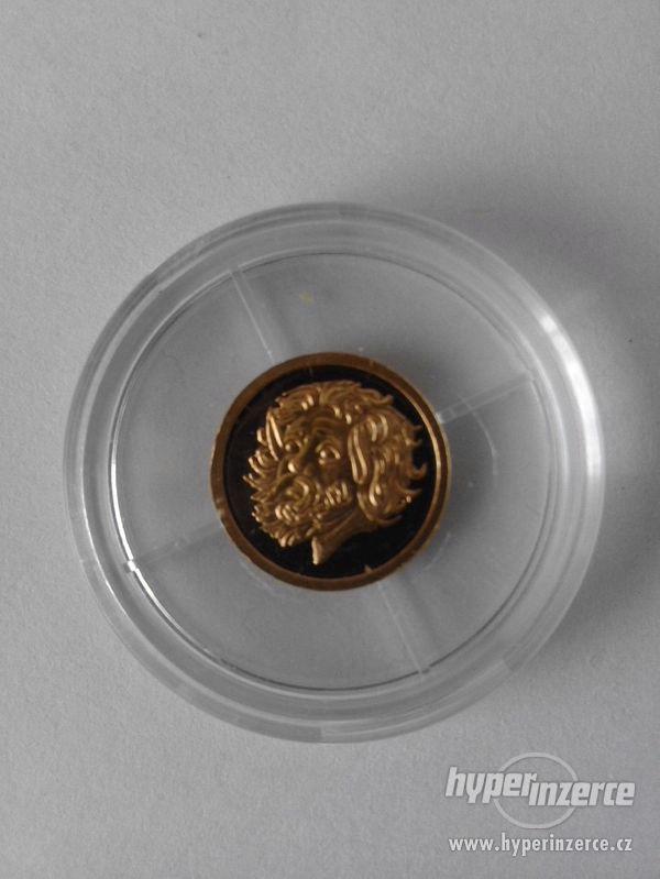 Zlatá mince Zlaté poklady Evropy-0,5 gr, 585Au - foto 2