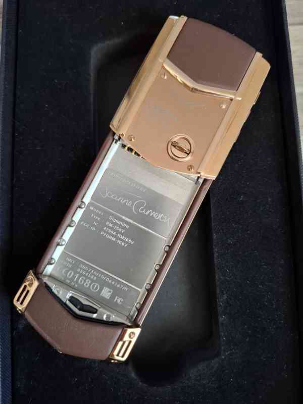 Prodám telefon Vertu Signature - foto 3