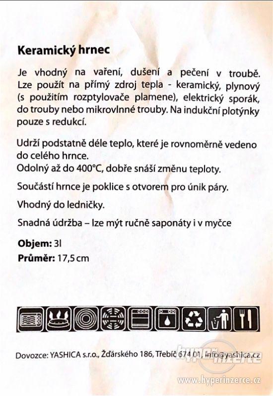 Keramický hrnec Velkopopovický Kozel+prostírání zdarma - foto 9