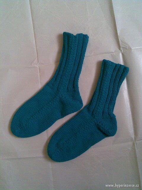 Pletené ponožky - foto 4