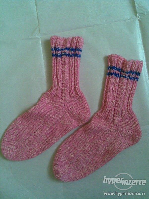 Pletené ponožky - foto 5