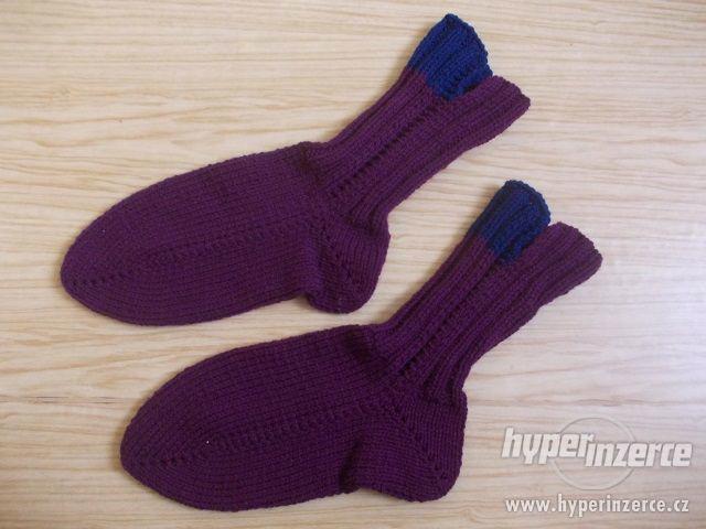 Pletené ponožky - foto 9