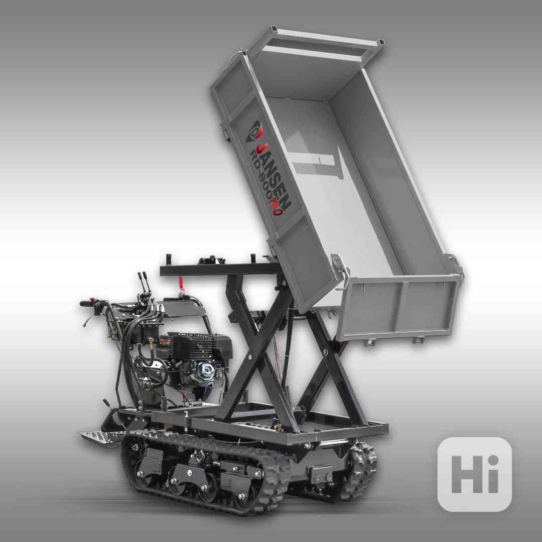 Jansen RD-800pro Dumper, 15 koňový motor, s výškovým vyklápa - foto 1