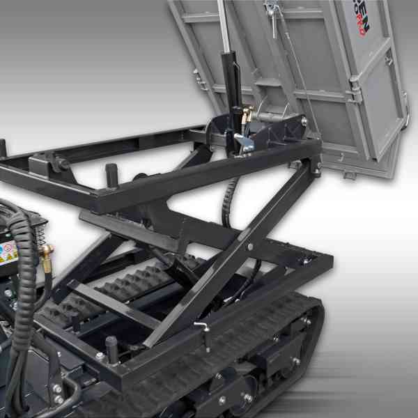 Jansen RD-800pro Dumper, 15 koňový motor, s výškovým vyklápa - foto 7