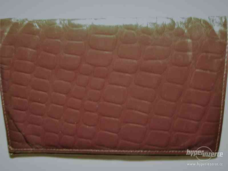 Retro pánská kožená peněženka - foto 3