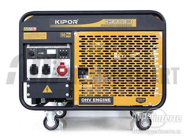 Elektrocentrála KIPOR KGE12E3 - foto 1