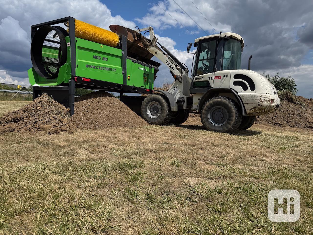 Bubnový třídič , třídička, síto katrovačka - foto 1