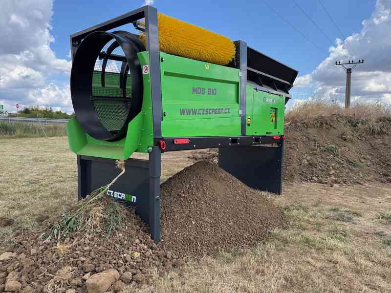 Bubnový třídič , třídička, síto katrovačka - foto 3