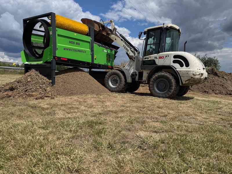 Bubnový třídič , třídička, síto katrovačka