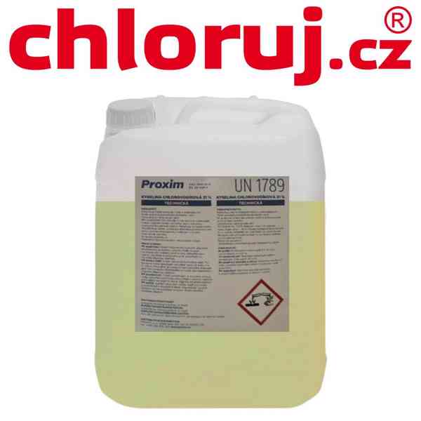 Kyselina chlorovodíková (solná) 31% - 5 L
