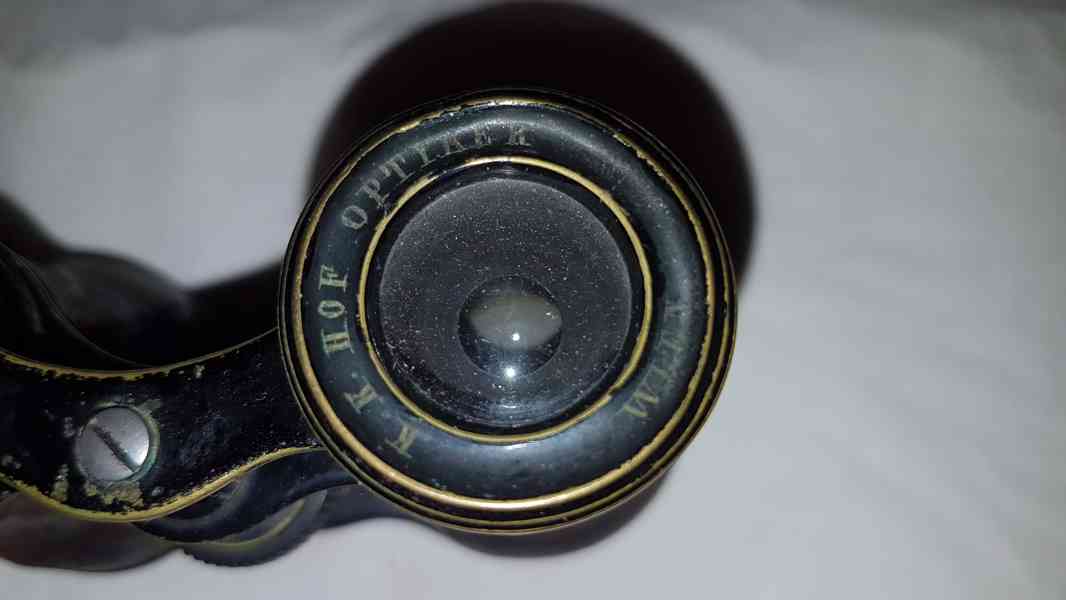 Mosazné starožitné divadelní kukátko zn. A. Neuhofer, Wien - foto 5