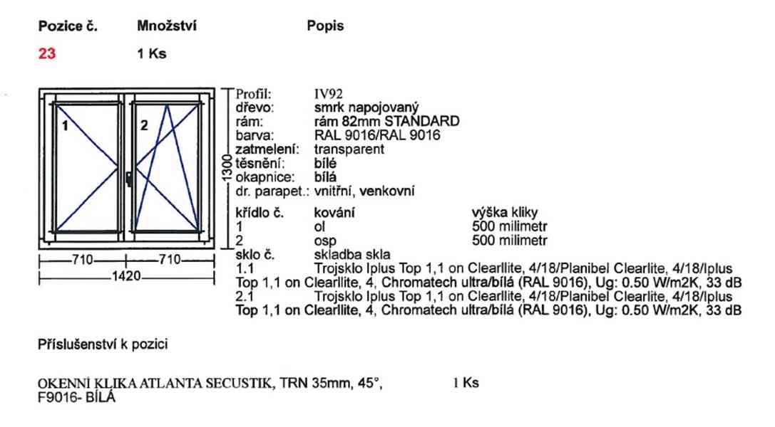 prodám nové okno - foto 2