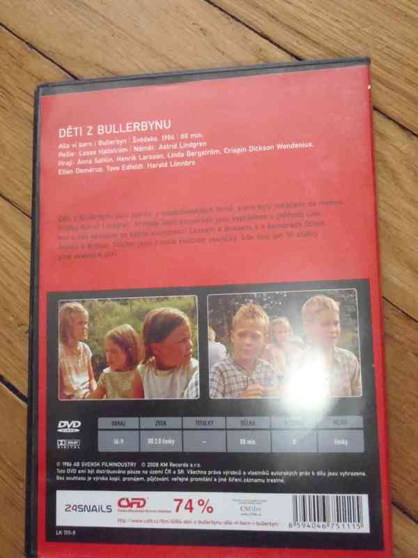 DVD Děti z Bullerbynu Astrid Lindgren - foto 2