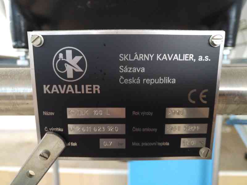 Procesní - reakční kotlík Kavalier 100 l - nabídka - foto 5