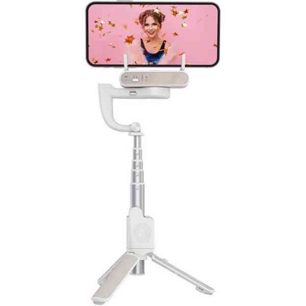 Hohem iSteady Q 360°  AI selfie stick white - foto 7