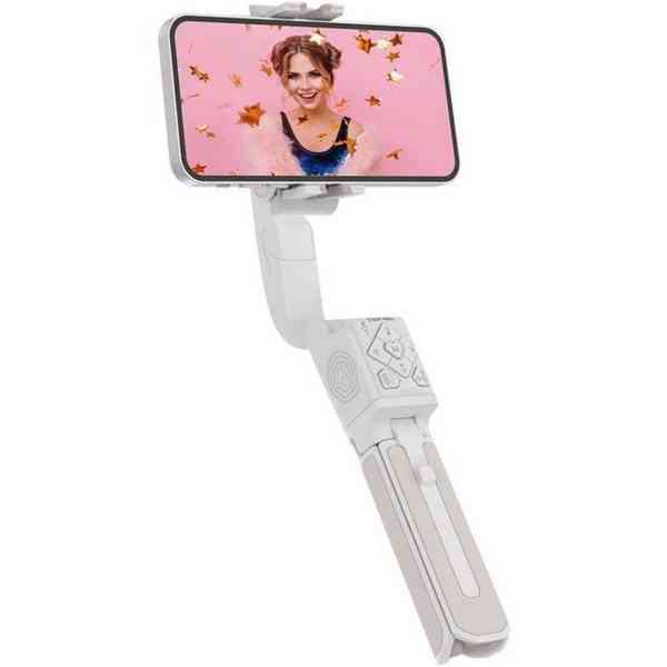 Hohem iSteady Q 360°  AI selfie stick white - foto 8