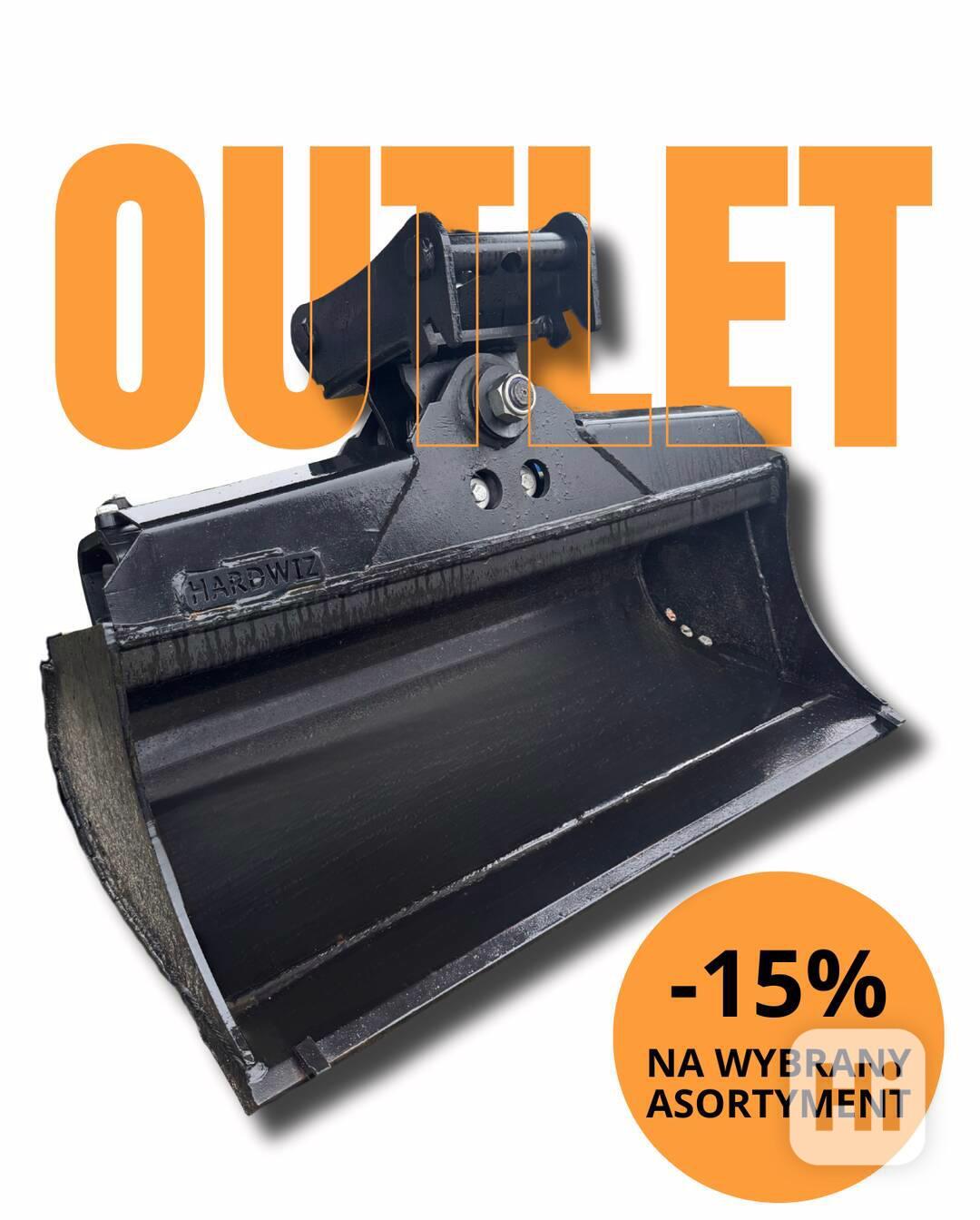 Hydraulická lžíce na svahy 100 cm 2,5–4 t HARDOX — Lehnhoff  - foto 1