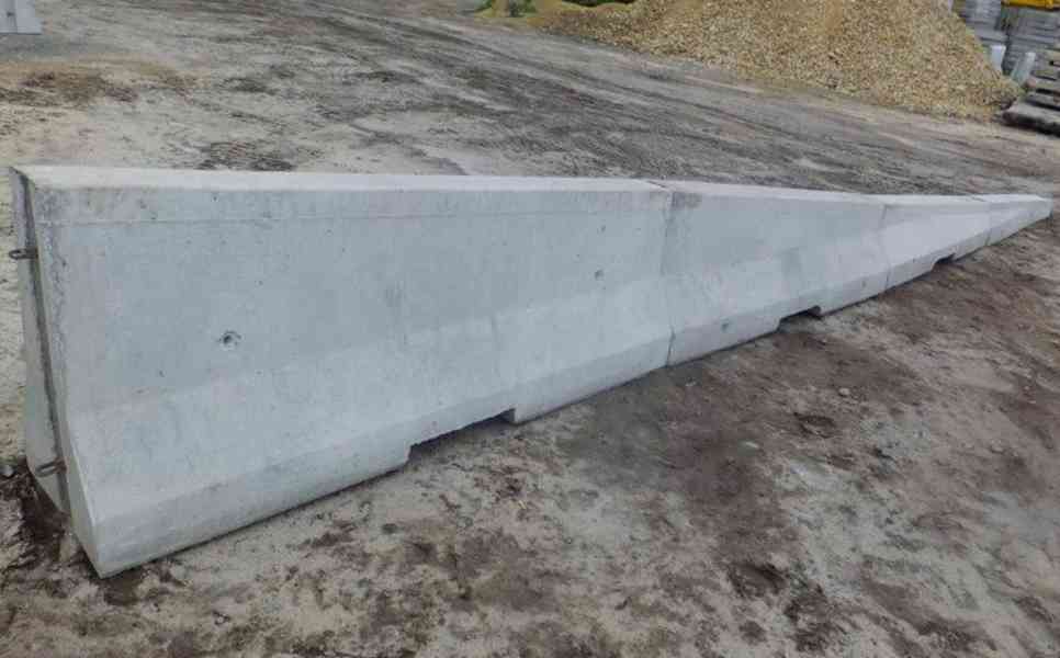 Silniční svodidla betonové držáky Block Jersey Záchytný syst - foto 4