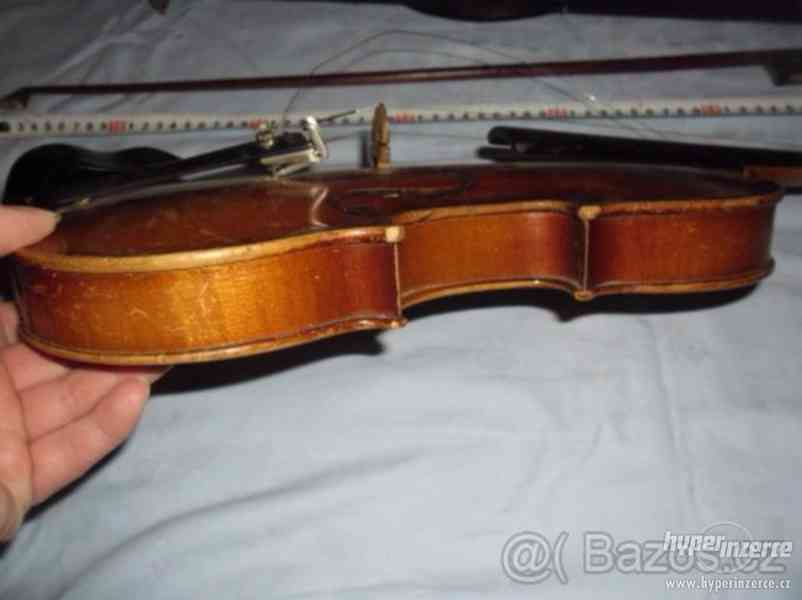 Starodávný housle - zn. V.KUNC - foto 5