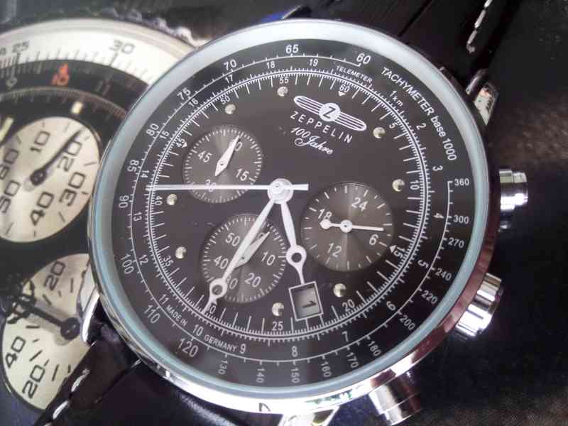 luxusní hodinky ZEPELLIN 100 JAHRE CHRONOGRAF - foto 4
