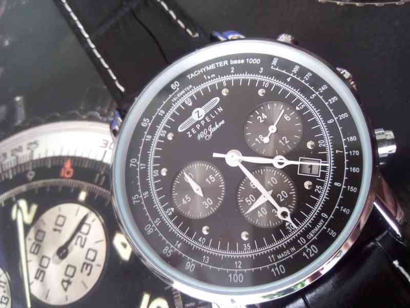 luxusní hodinky ZEPELLIN 100 JAHRE CHRONOGRAF - foto 2