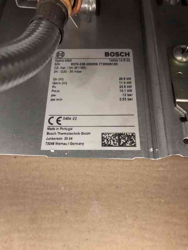 Bosch Hydro 4300, T4304 14, plynový průtokový ohřívač 23,6 k - foto 2