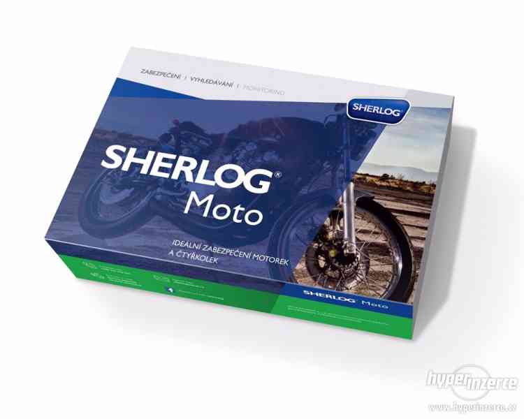 Prodám nové zařízení Sherlog Moto - včetně ročního poplatku - foto 1