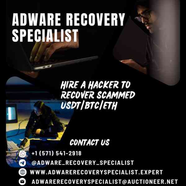 HOW CAN I GET REAL BITCOIN RECOVERY EXPERT HIRE / ADWARE REC - foto 1