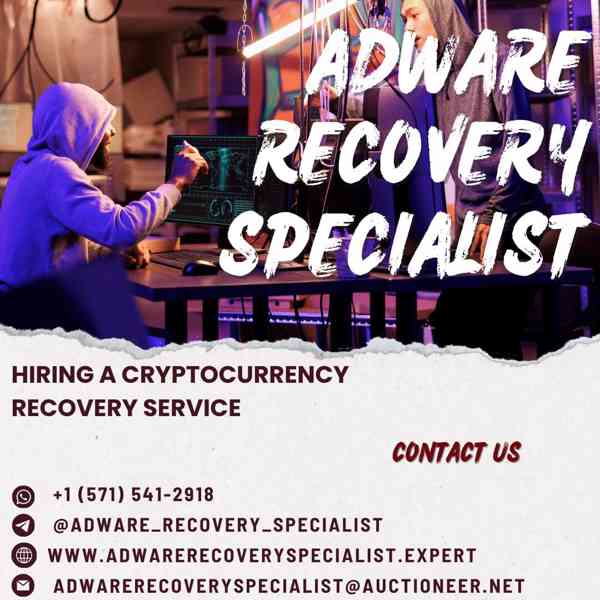 HOW CAN I GET REAL BITCOIN RECOVERY EXPERT HIRE / ADWARE REC - foto 3