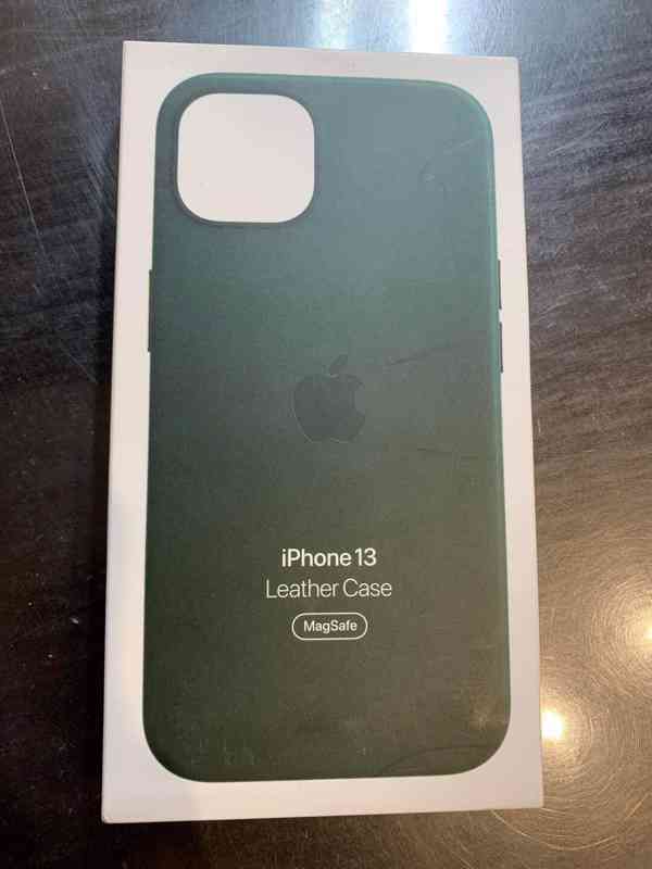 iPhone 13 Leather Case Sequoia Green - foto 3