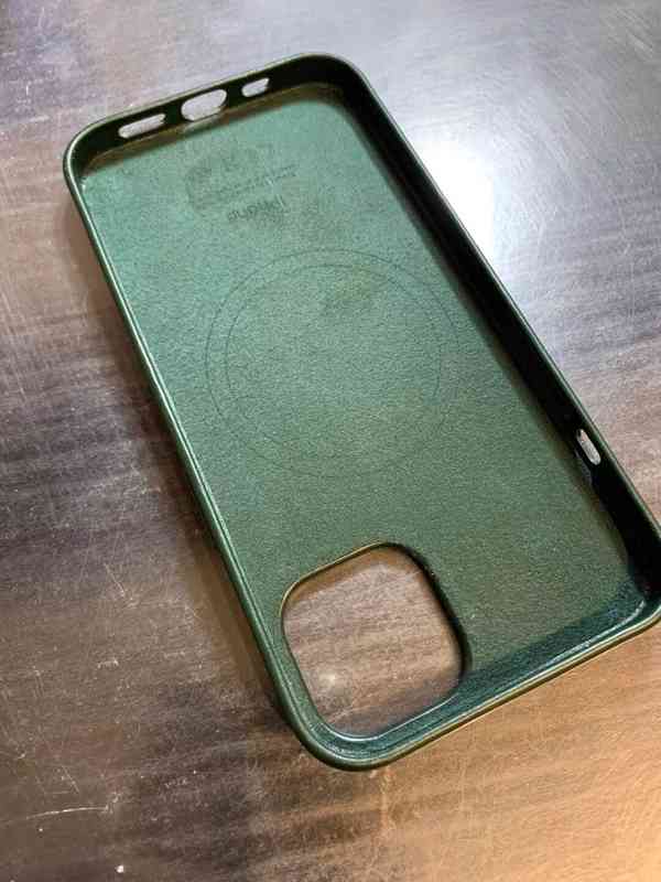 iPhone 13 Leather Case Sequoia Green - foto 2