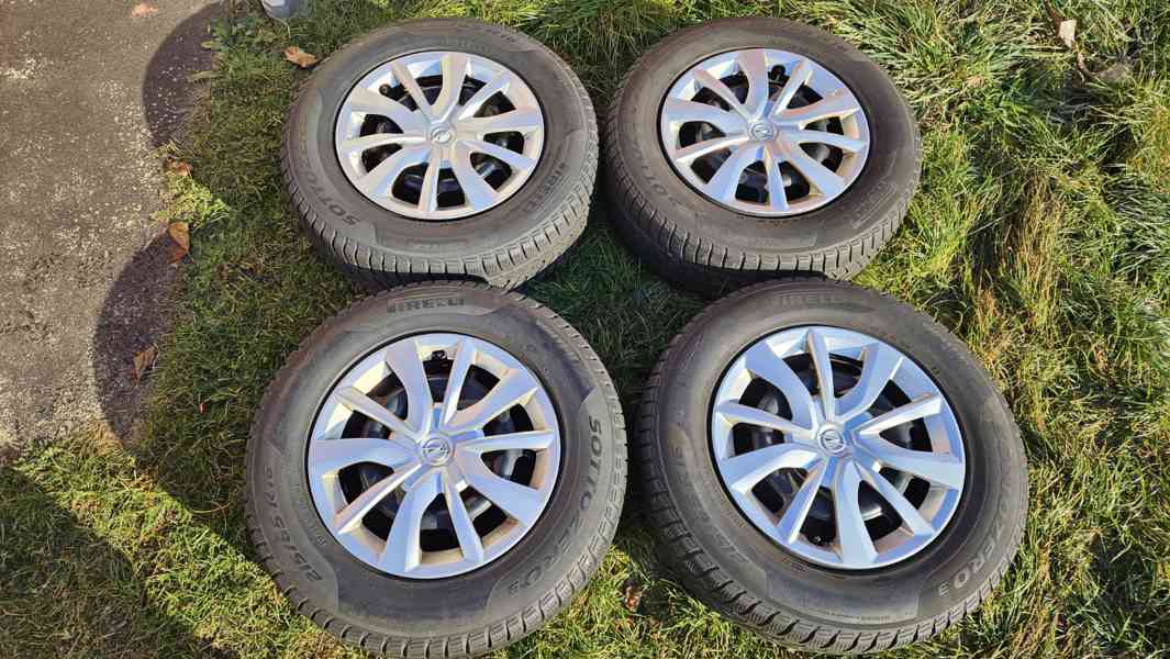 Opel Mokka zimní pneumatiky 215/65 R16 disky 6,5Jx16 4x108 - foto 2