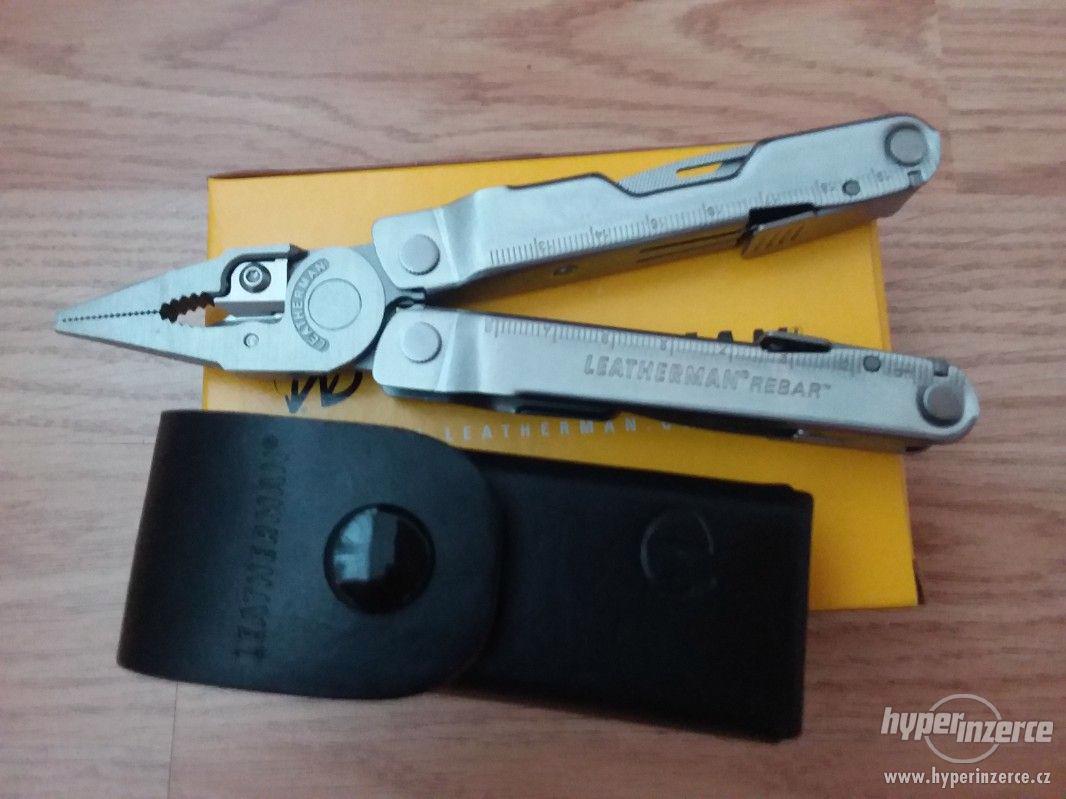 Multitool Leatherman REBAR® KNIFELESS SILVER bazar Hyperinzerce.cz