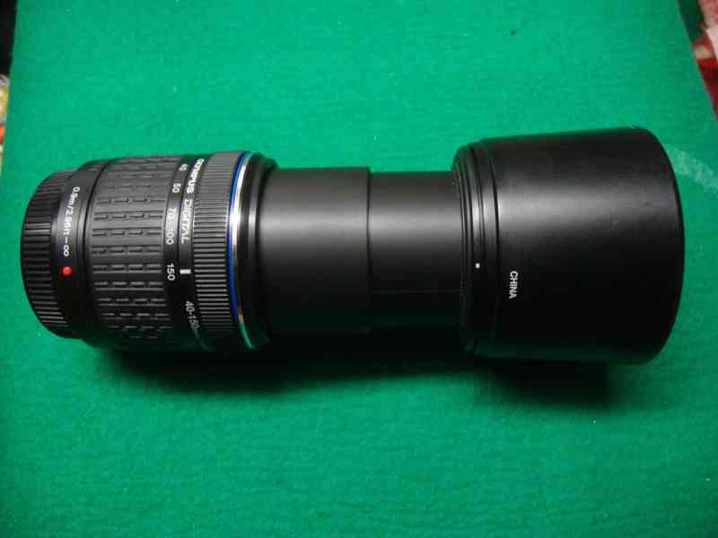 Objektiv OLYMPUS Zuiko 40-150 mm f/4-5,6 R pěkný PC: 6000 Kč - foto 11