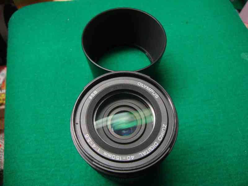Objektiv OLYMPUS Zuiko 40-150 mm f/4-5,6 R pěkný PC: 6000 Kč - foto 13