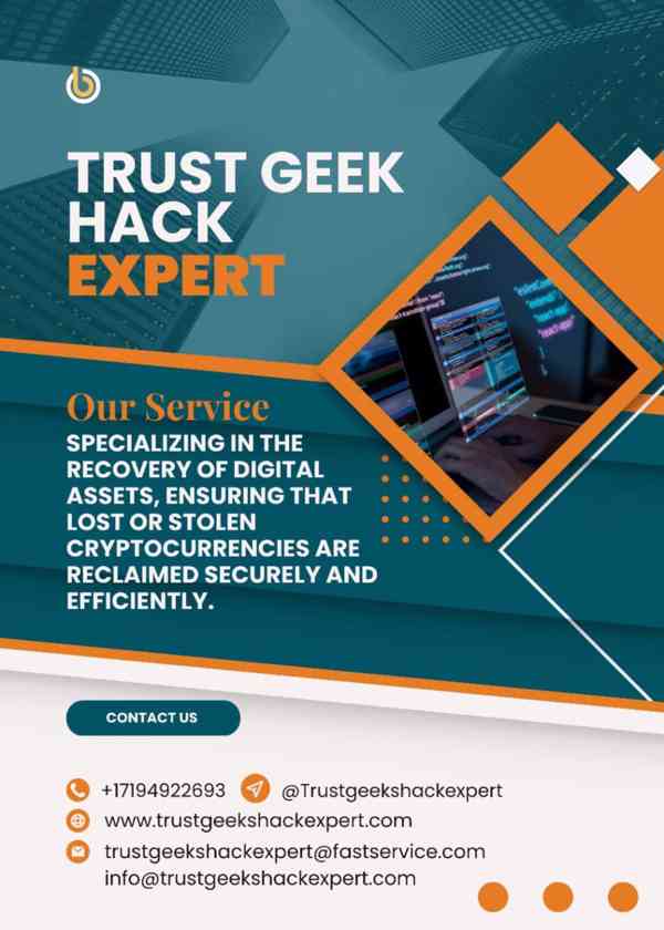 RETRIEVE STOLEN BTC/USDT/ETH><CONSULT TRUST GEEKS HACK EXPER - foto 2