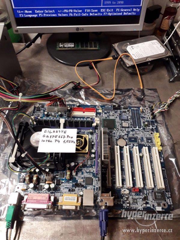 PC motherboard GIGABYTE GA8PE667 Pro Intel P4 1,8GHz - foto 1