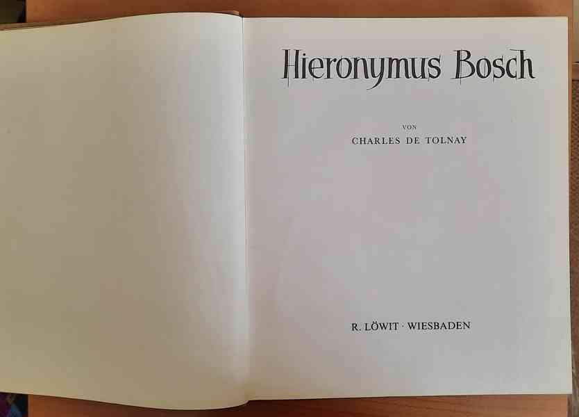 Prodej knihy :   Hieronymus Bosch,  od Charlese de Tolnay  - foto 1
