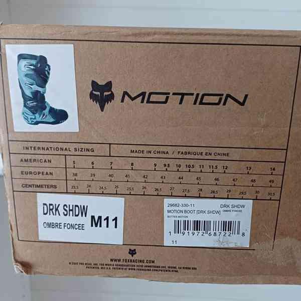 Motokrosové boty FOX Racing Motion - foto 12