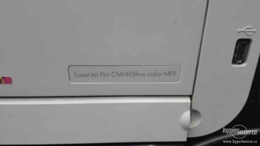 tiskárna HP Color LaserJet Pro CM1415fnw - foto 1