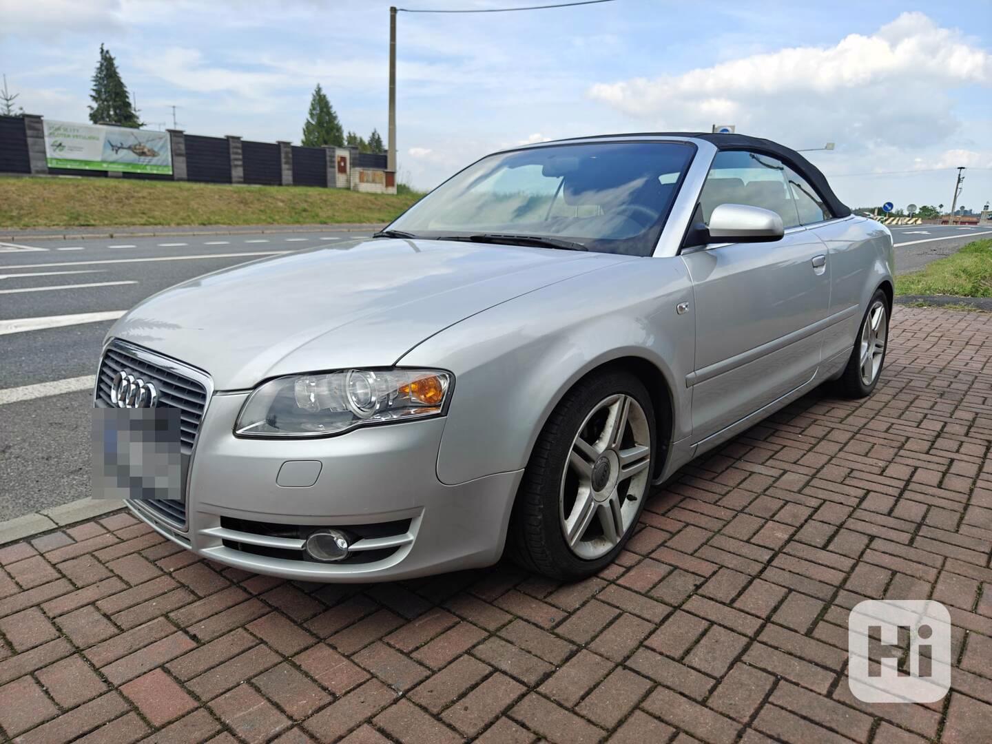 Prodám AUDI A4 Cabrio 3.2 FSI benzin 2008 128000km - foto 1