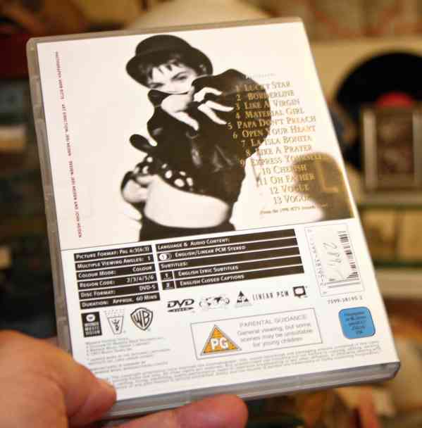 DVD MADONNA - THE IMMACULATE COLLECTION - nesehnatelné!!! - foto 2