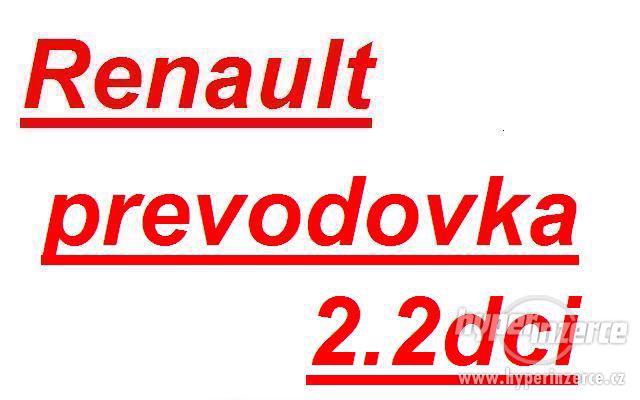 Renault prevodovka Trafic 2.2dci prevodovka trafic PK6 PK5 p - foto 1